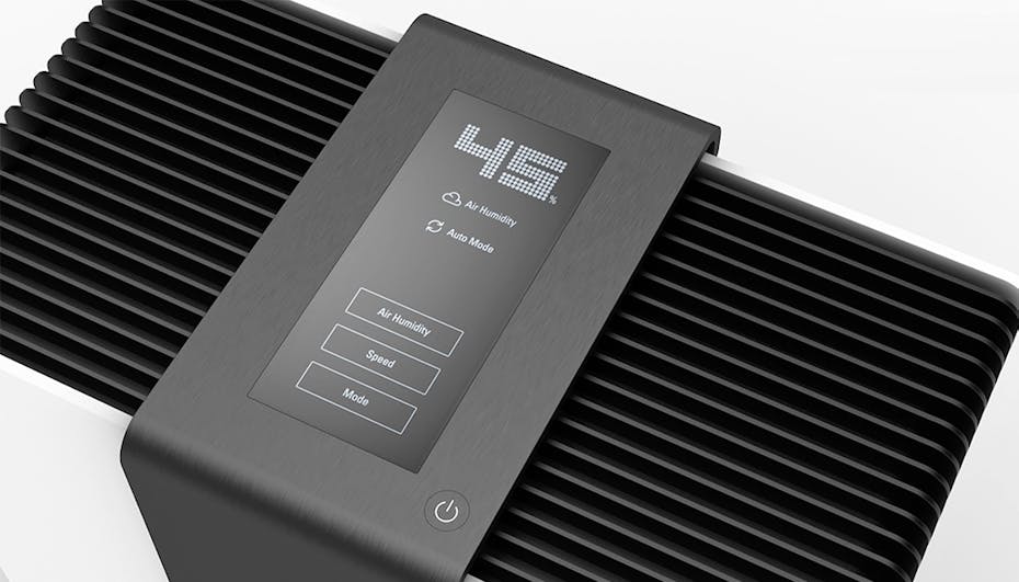 Łatwa obsługa Panel sterowania nawilżacza z funkcją oczyszczania powietrza Robert